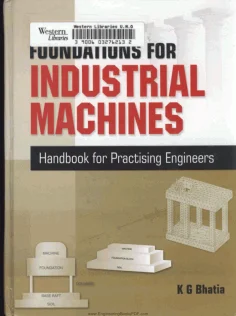 Foundations For Industrial Machines 