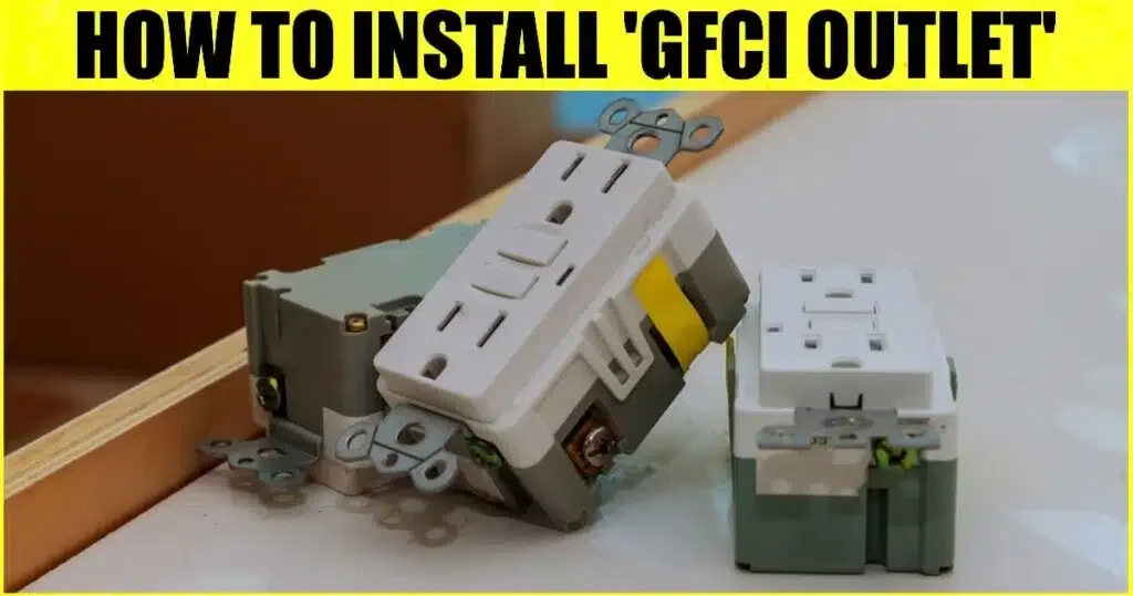 What is a GFCI outlet? How do you install a GFCI outlet? Where is the GFCI required?Wiring a GFCI Outlet