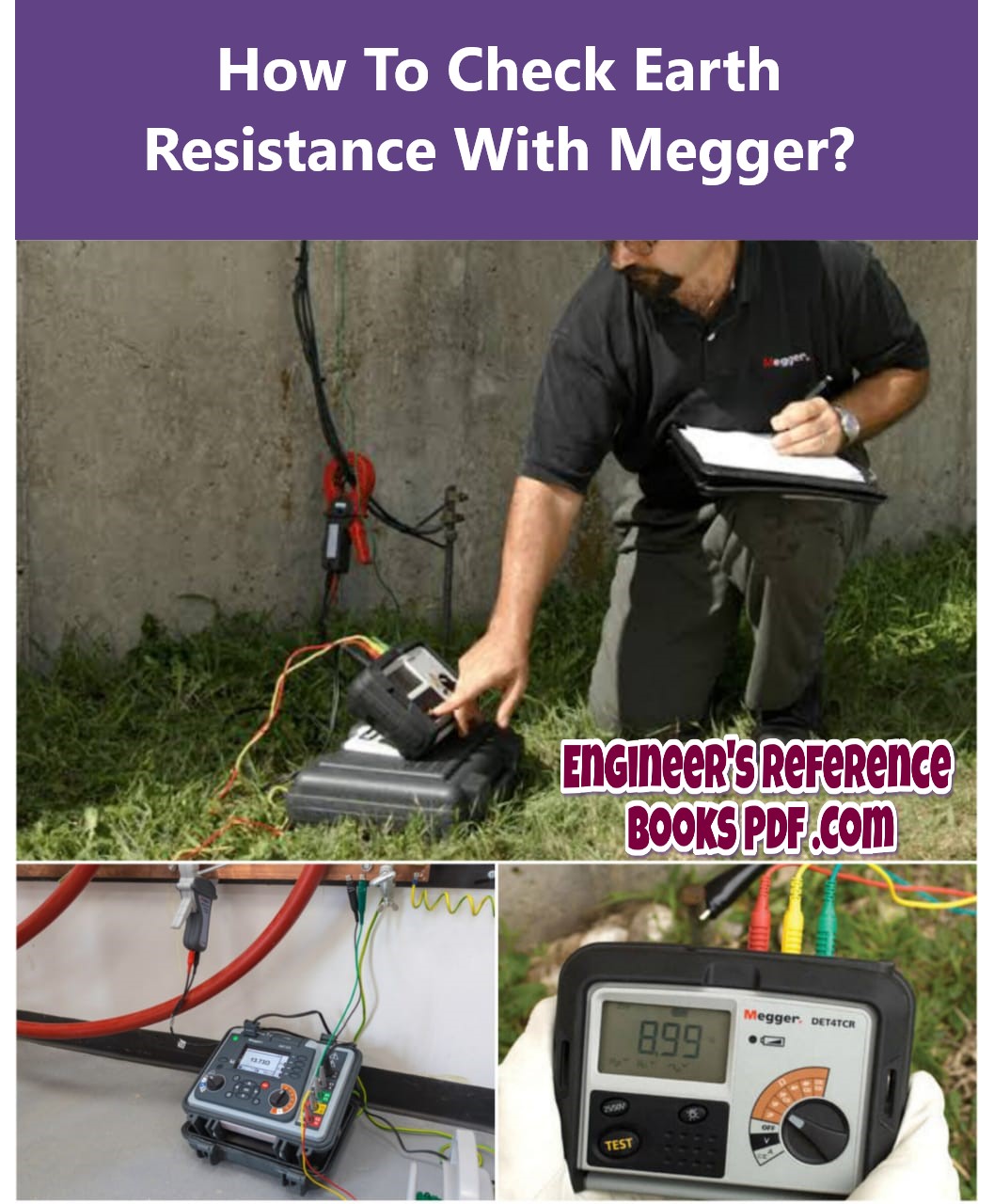 How To Check Earth Resistance With Megger?
